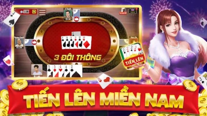 Tiến lên miền nam miễn phí trên Gemwin